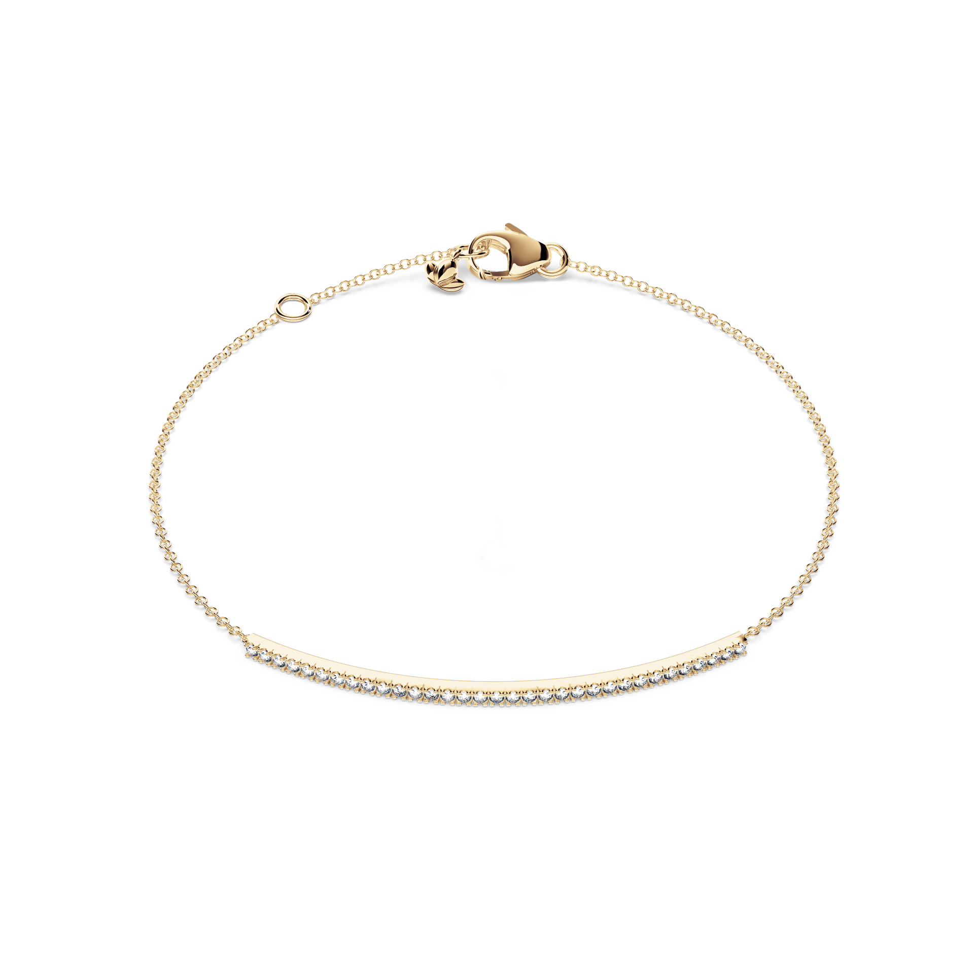 Diamond Bar Bracelet