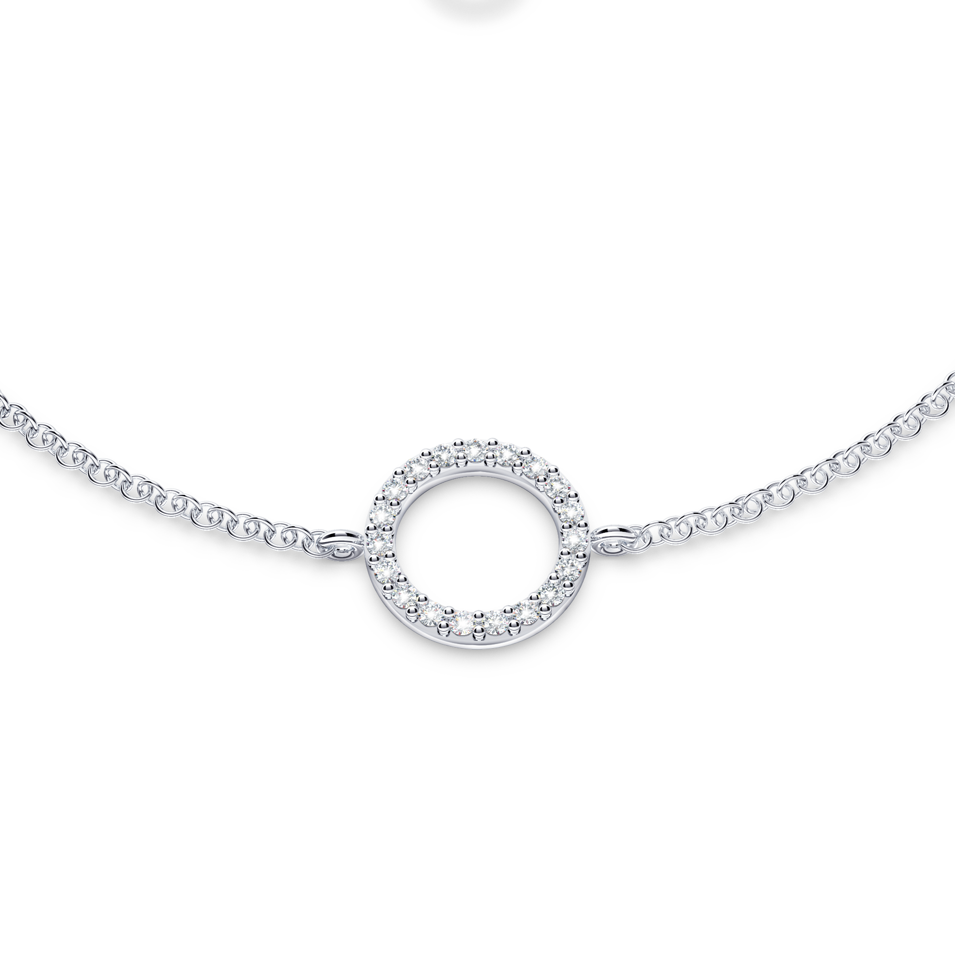 Circle of Life Diamond Bracelet