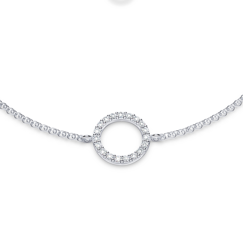 Circle of Life Diamond Bracelet