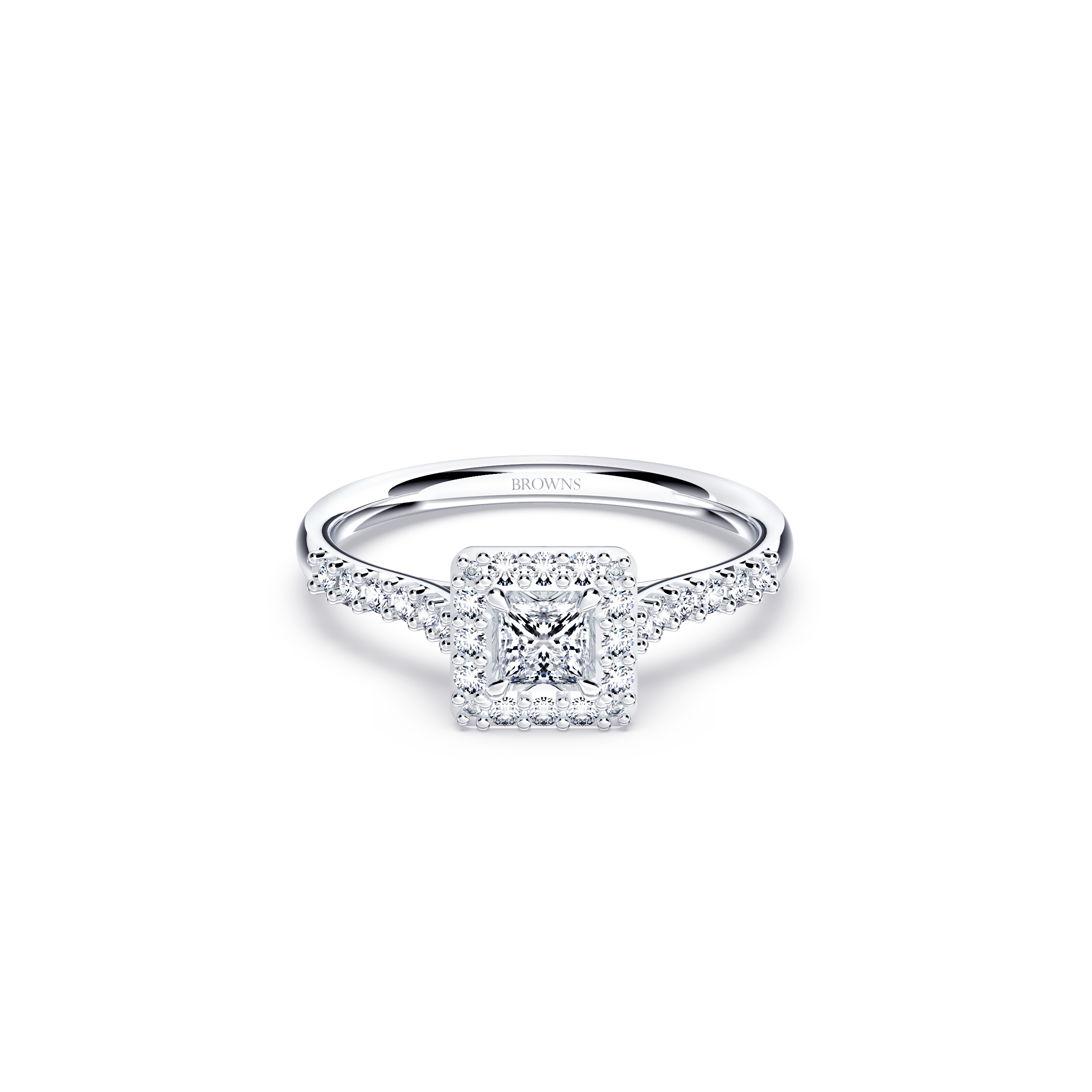 Something Blue Diamond Ring