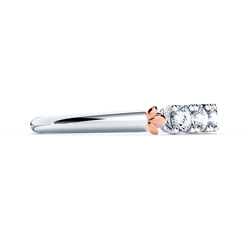 Protea 7-Stone Diamond Whispering Angel Eternity Ring