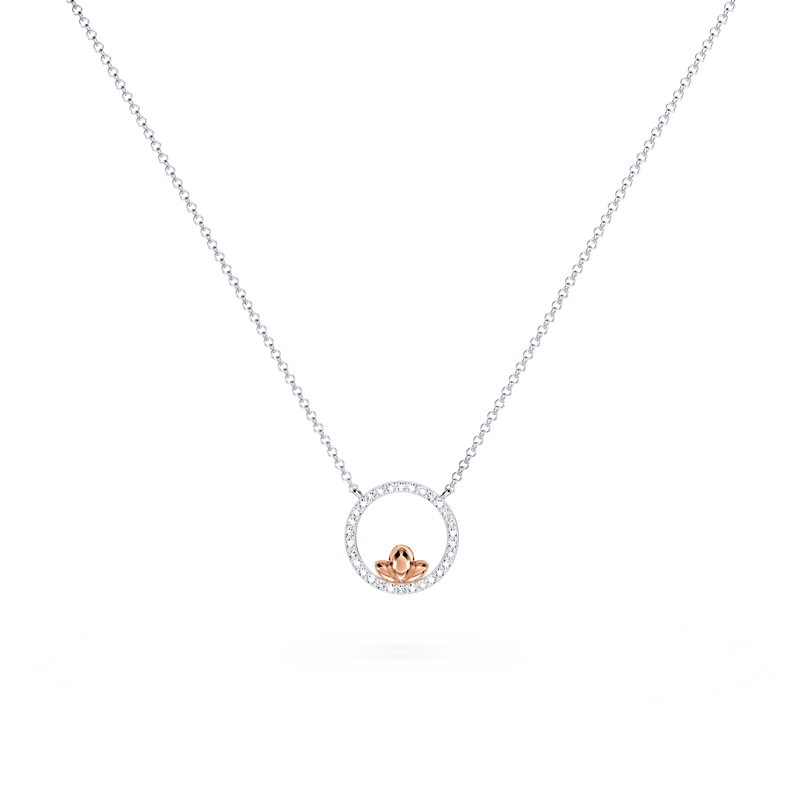 Circle Of Life Diamond Necklace - Small