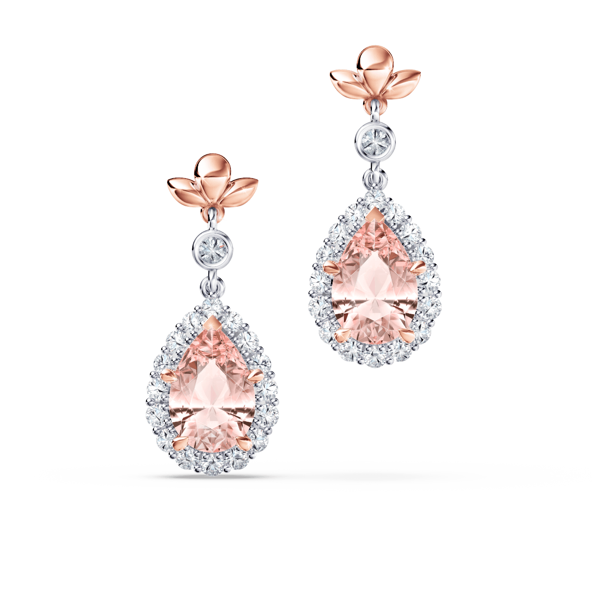 Original Angel Morganite Earrings