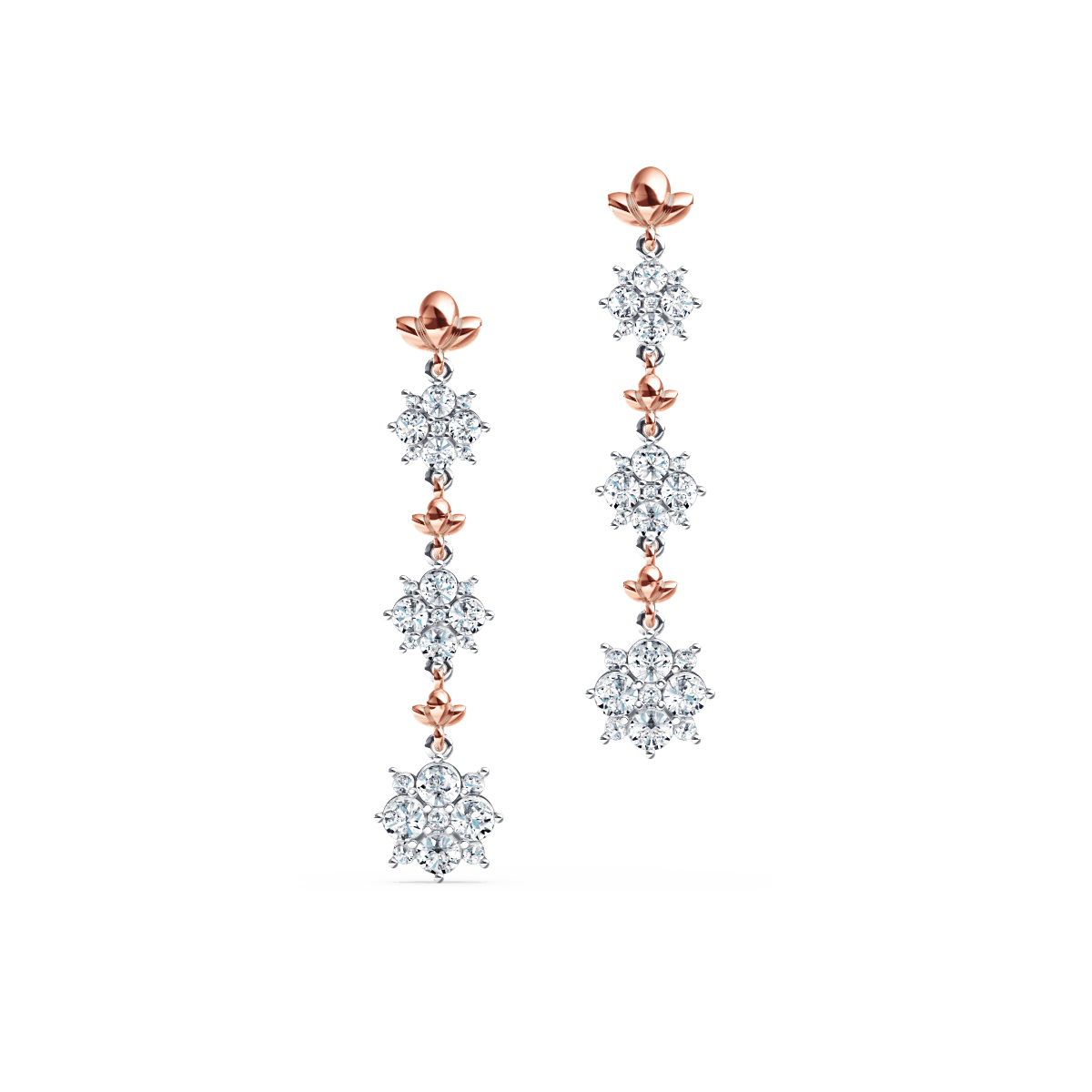 Blossom Diamond Earrings