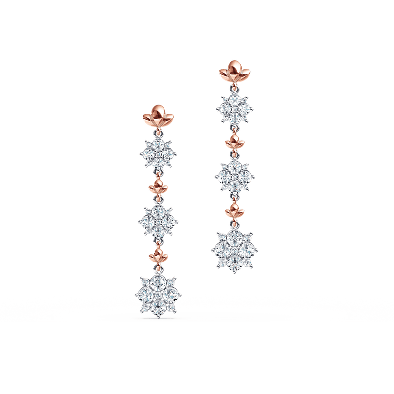 Blossom Diamond Earrings