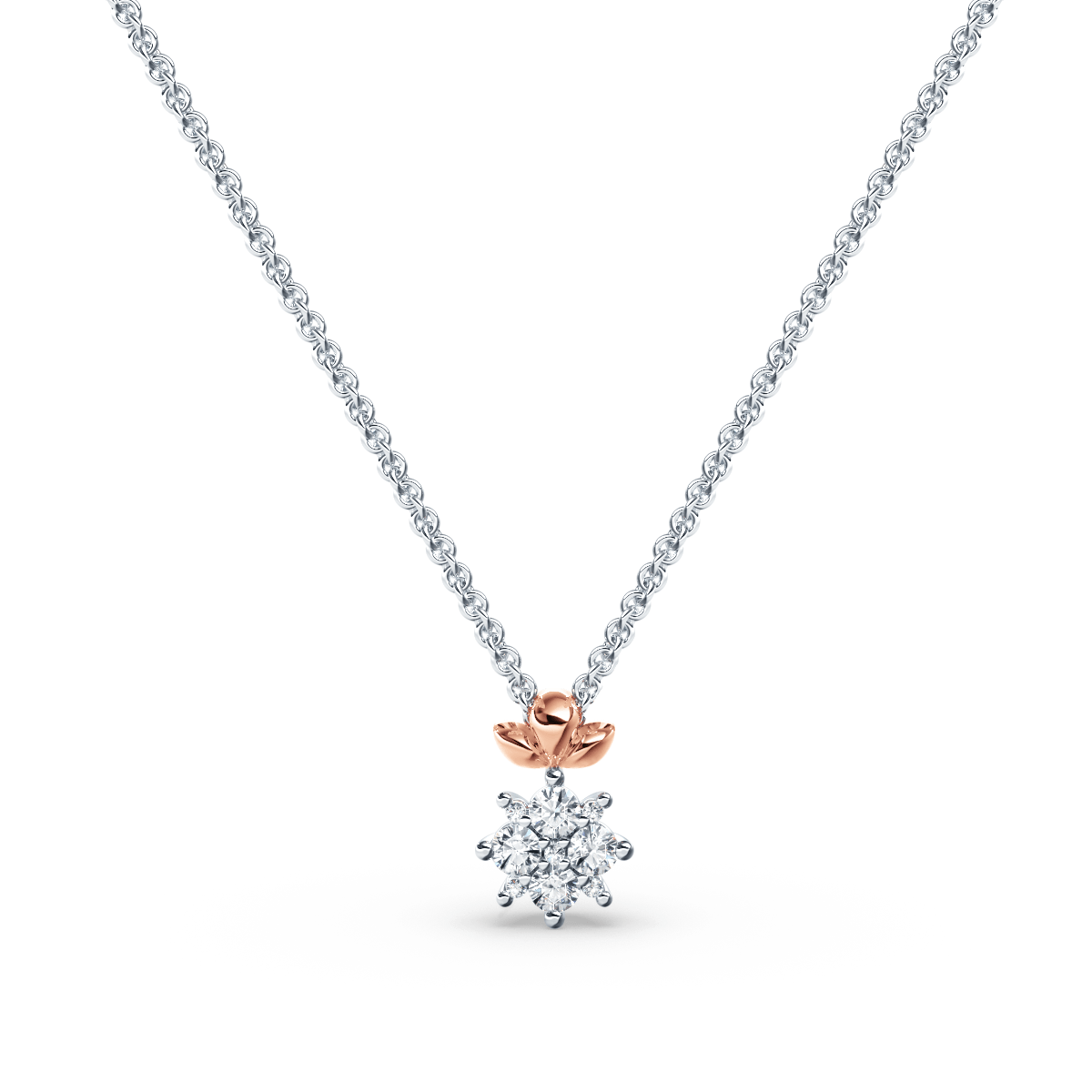 Blossom Diamond Necklace