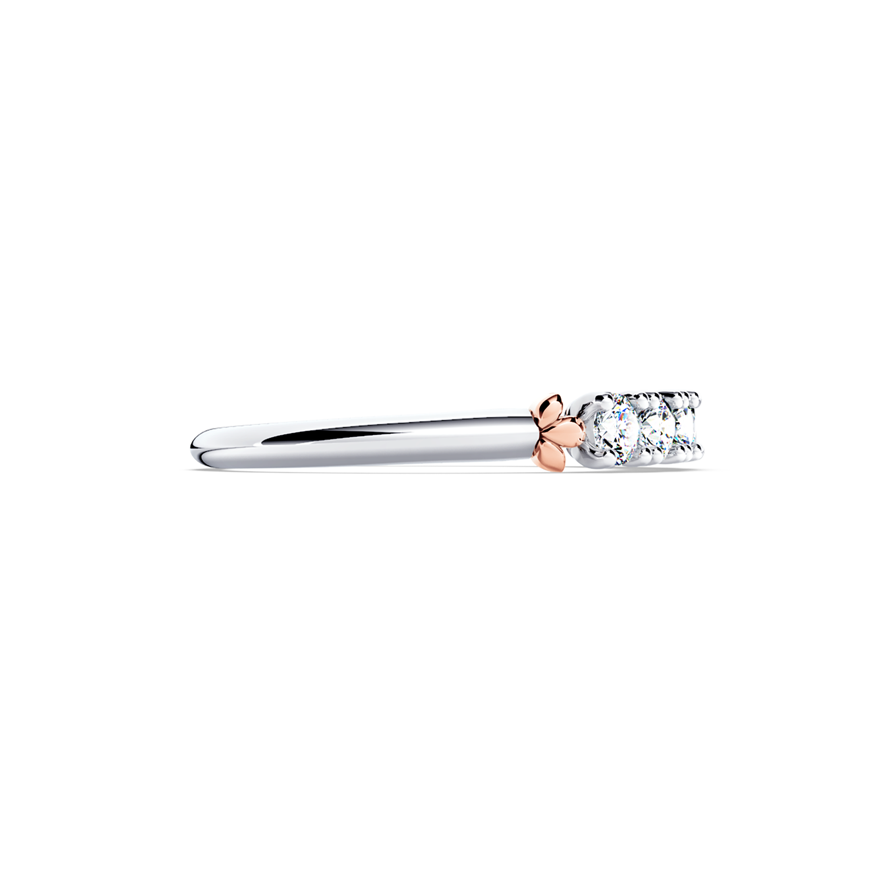 Protea 7-Stone Diamond Whispering Angel Eternity Ring
