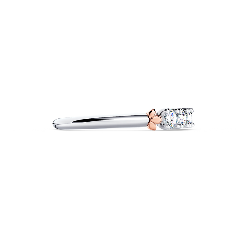 Protea 7-Stone Diamond Whispering Angel Eternity Ring