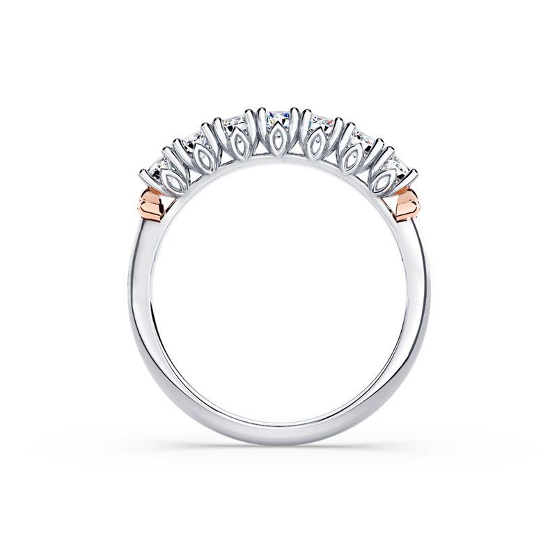 Protea 7-Stone Diamond Whispering Angel Eternity Ring
