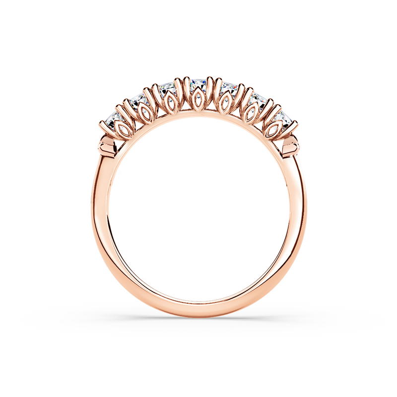 Protea 7-Stone Diamond Whispering Angel Eternity Ring
