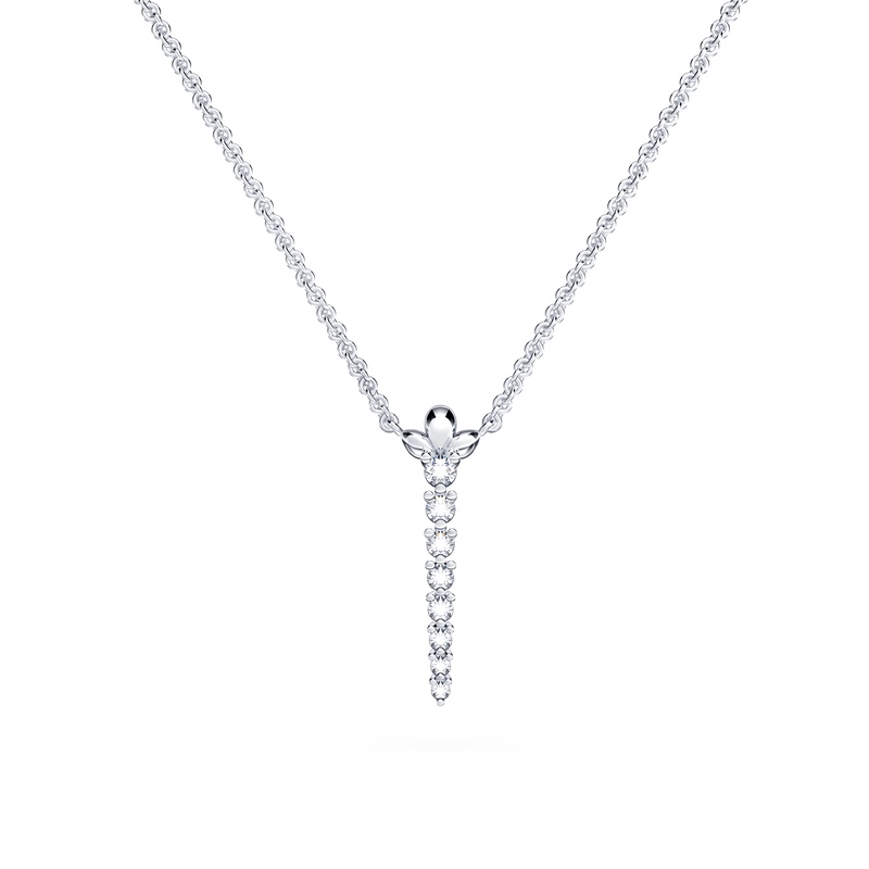Journey Diamond Drop Necklace - Small