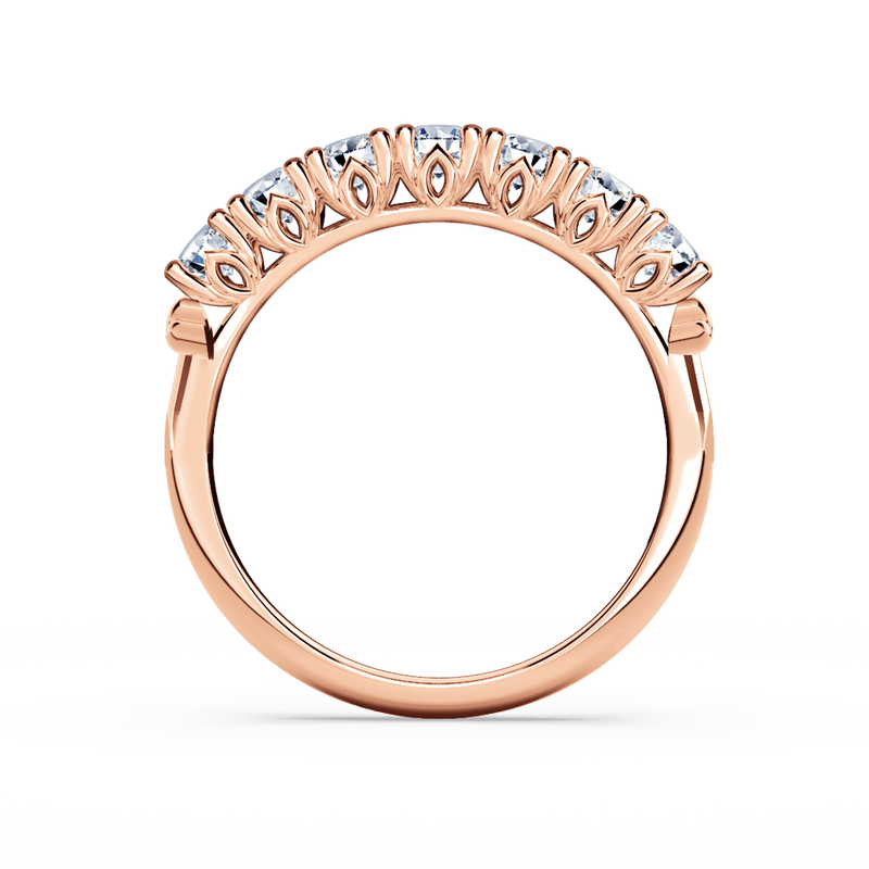 Protea 7-Stone Diamond Whispering Angel Eternity Ring