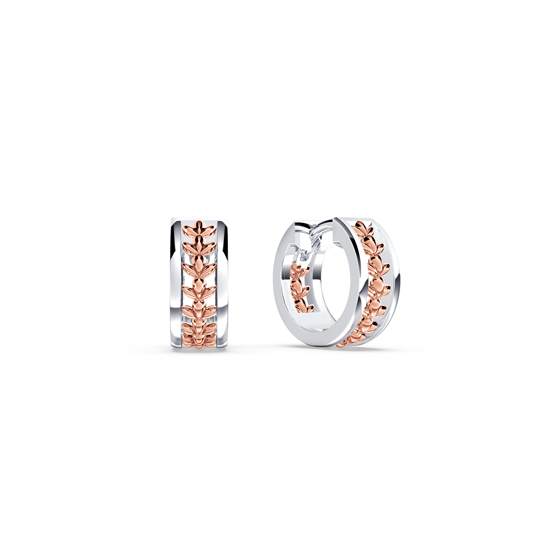Chorus Huggie Earrings