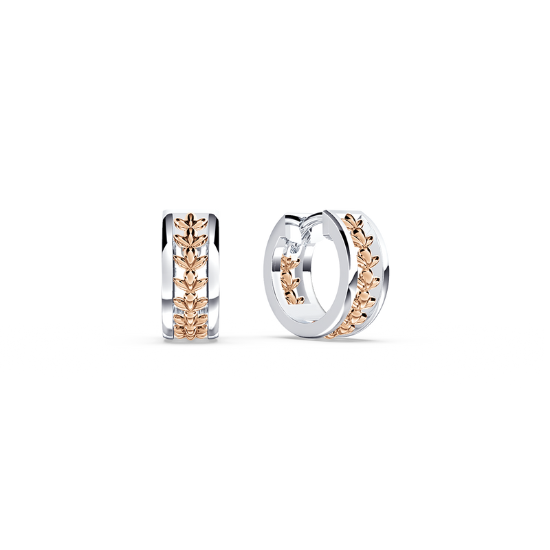 Chorus Huggie Earrings