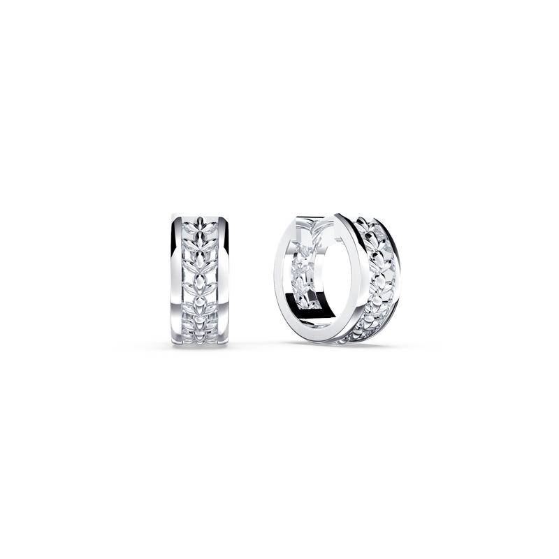 Chorus Huggie Earrings