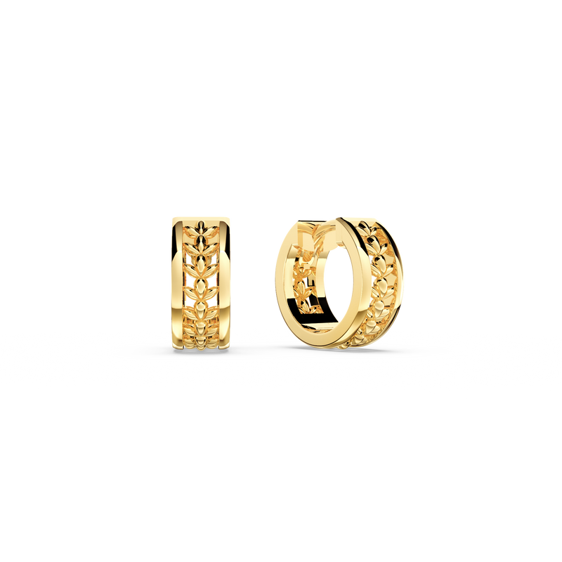 Chorus Huggie Earrings