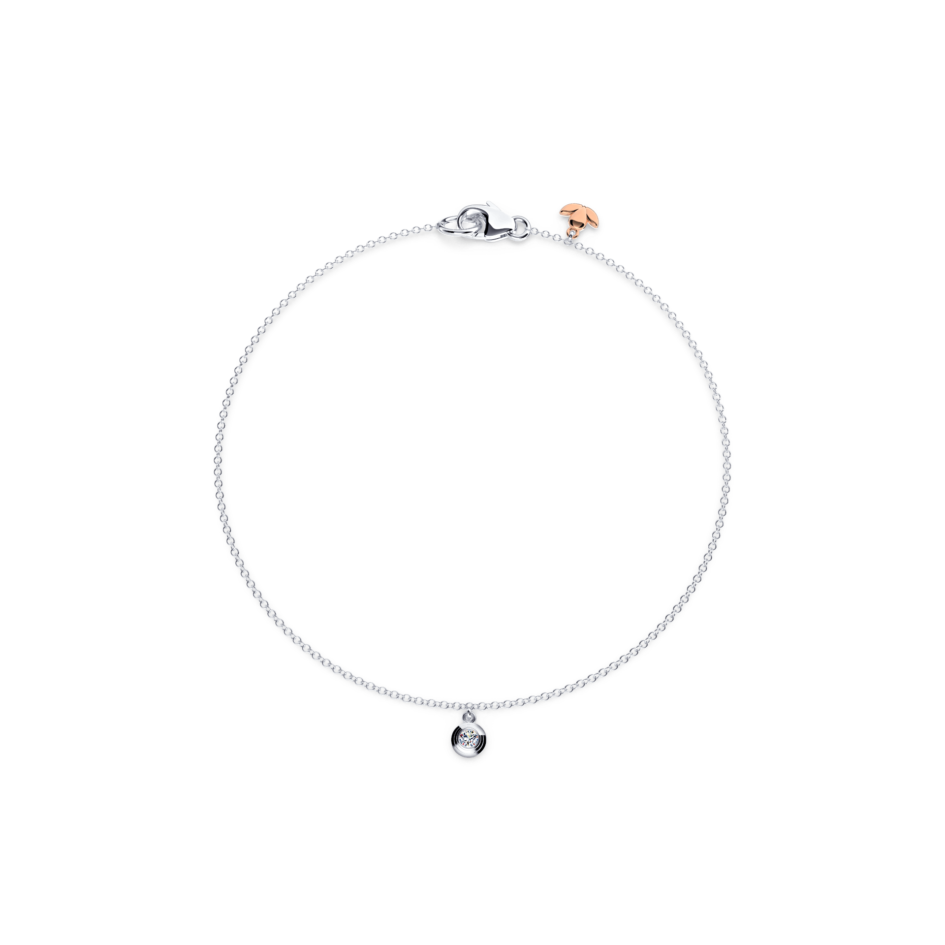 Dancing Angel Diamond Single-Station Bracelet
