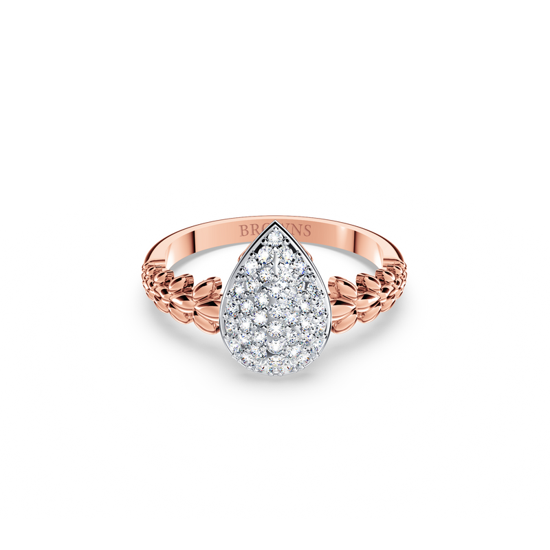 Original Angel Diamond Pavé Ring
