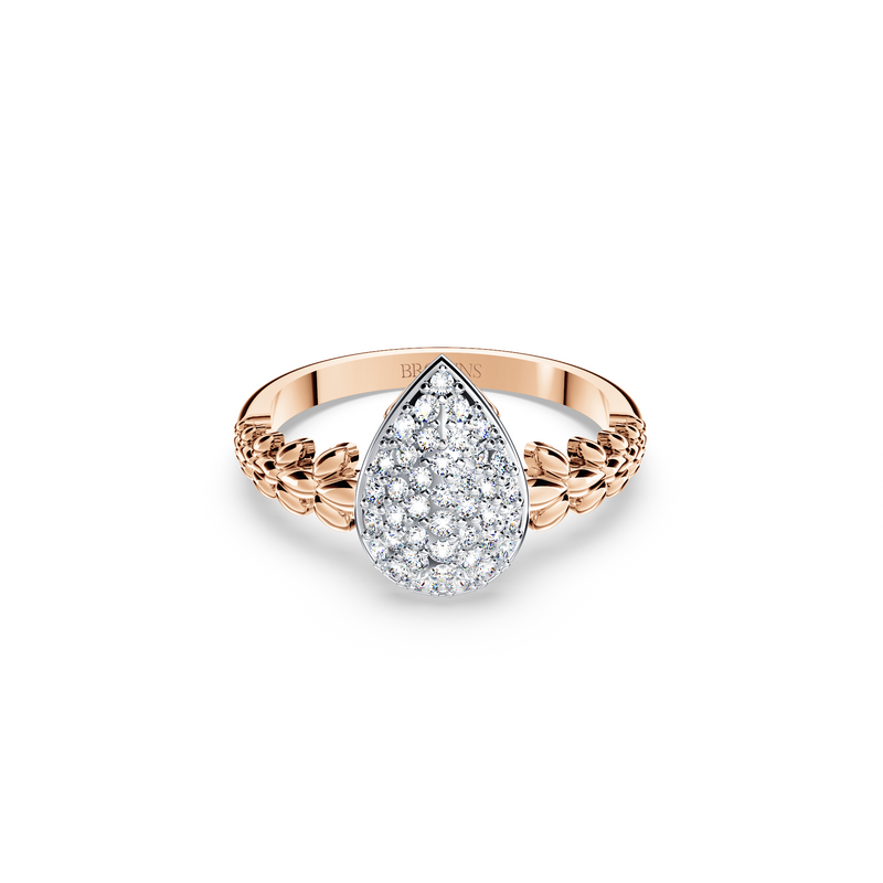 Original Angel Diamond Pavé Ring