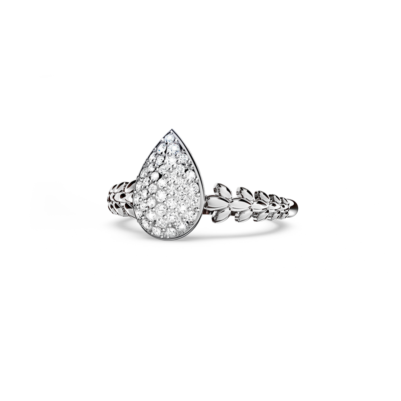 Original Angel Diamond Pavé Ring