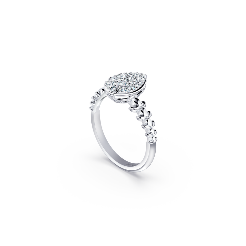 Original Angel Diamond Pavé Ring