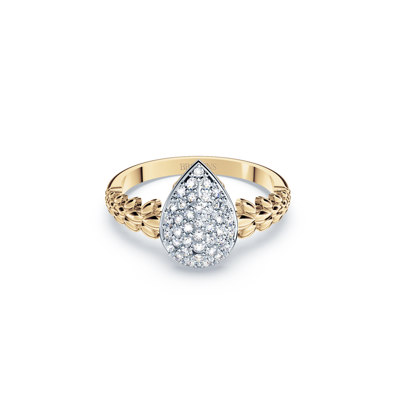 Original Angel Diamond Pavé Ring