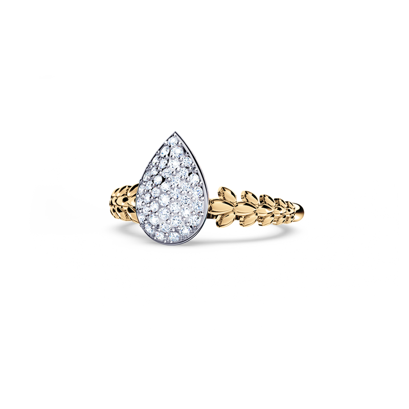 Original Angel Diamond Pavé Ring