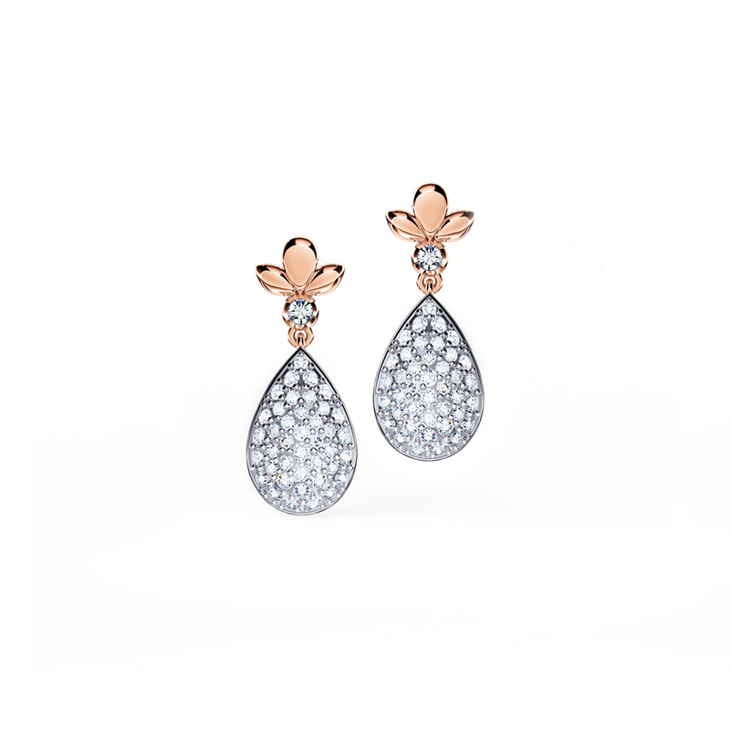 Original Angel Diamond Pavé Earrings