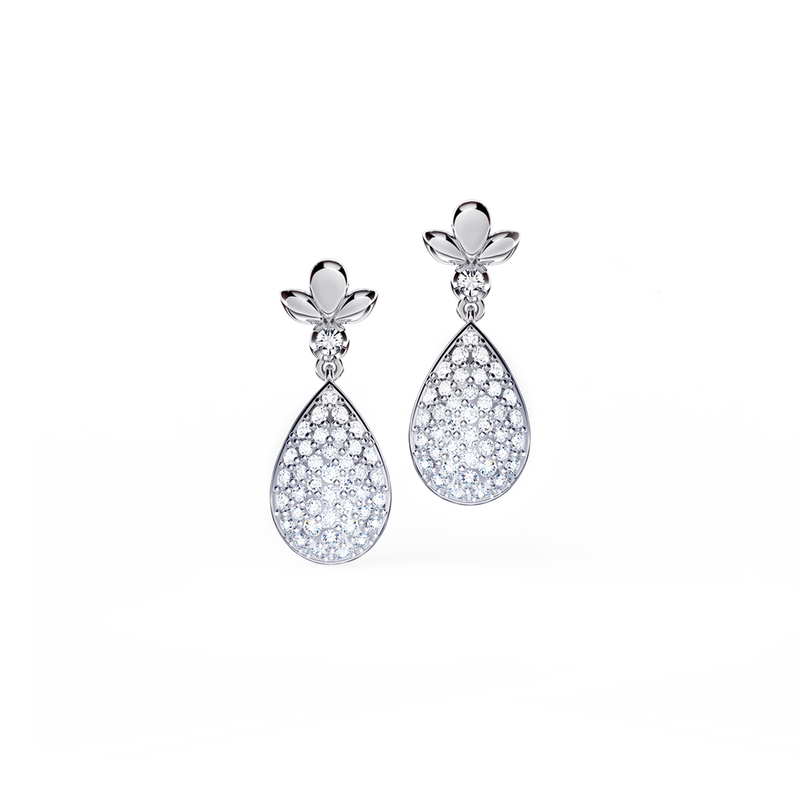 Original Angel Diamond Pavé Earrings
