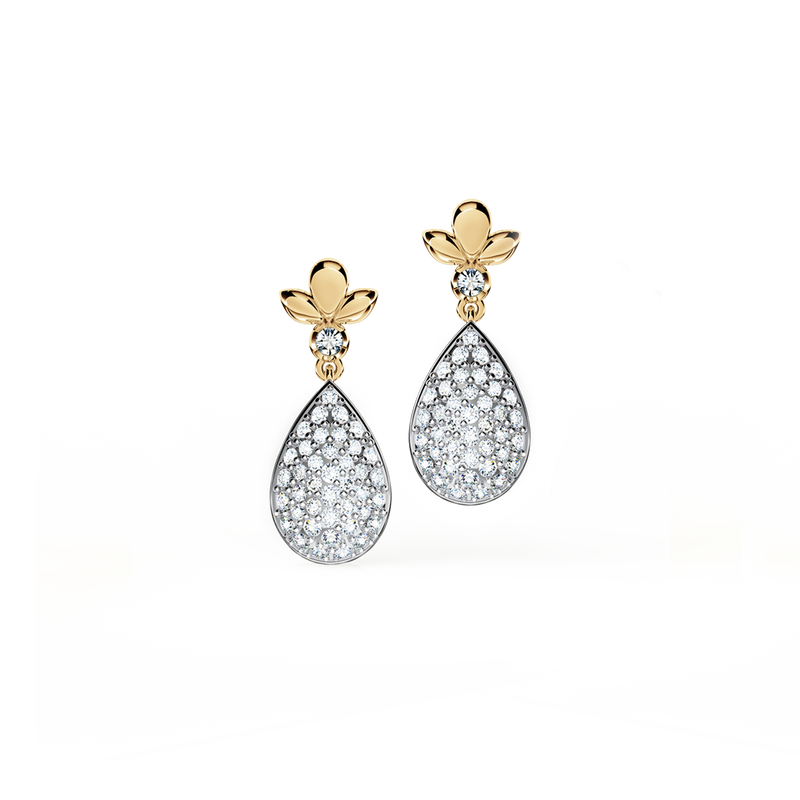 Original Angel Diamond Pavé Earrings