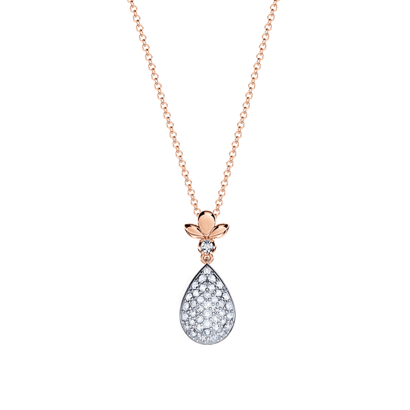 Original Angel Diamond Pavé Necklace