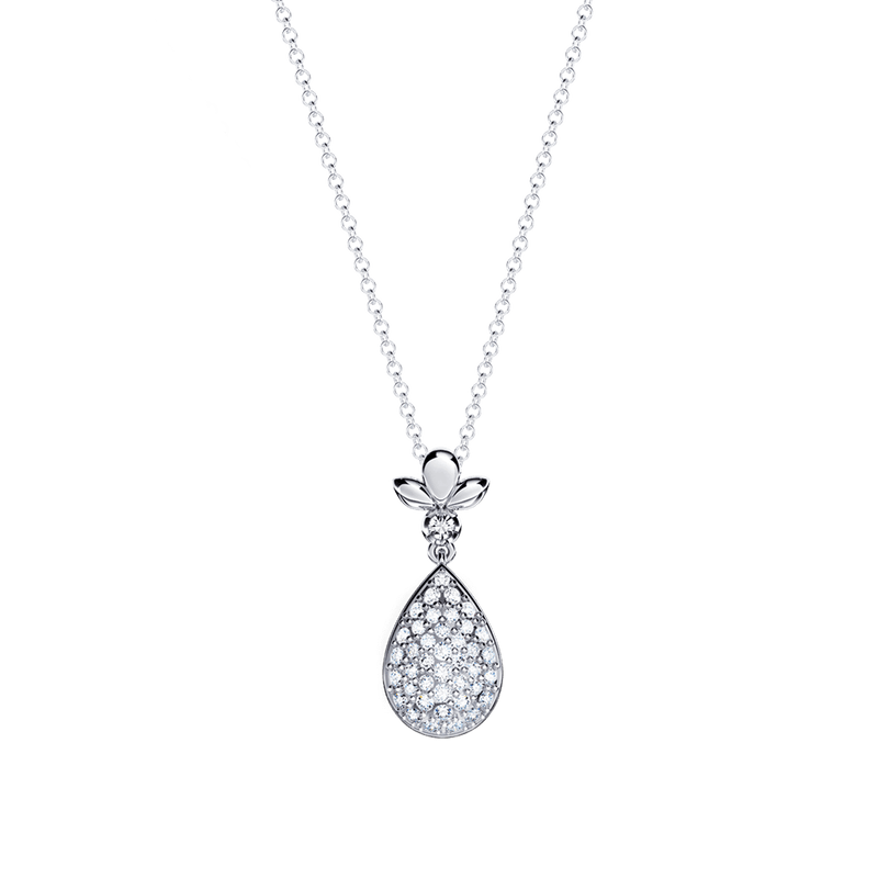 Original Angel Diamond Pavé Necklace