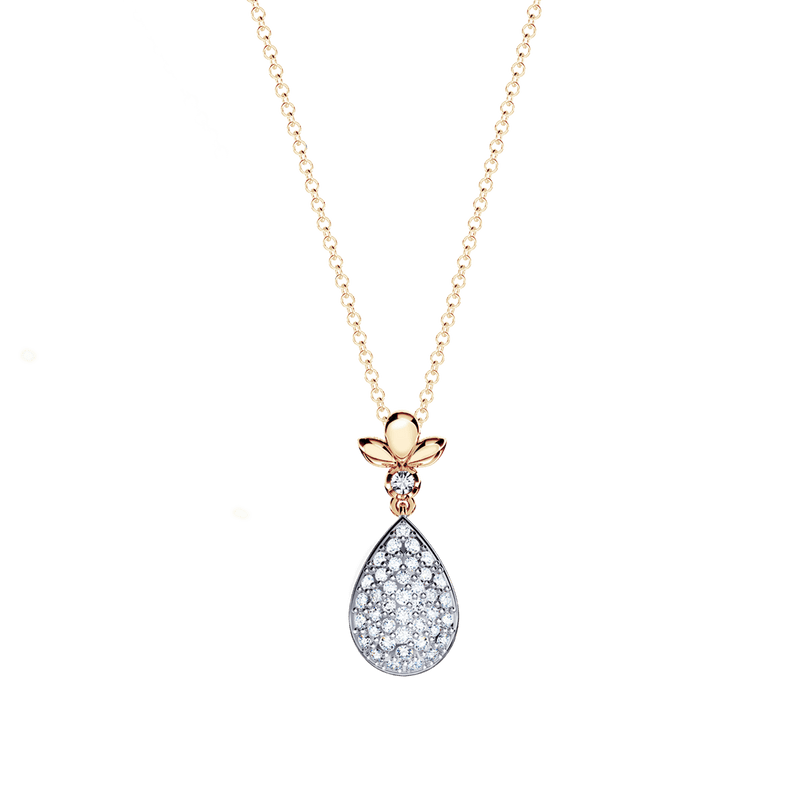 Original Angel Diamond Pavé Necklace