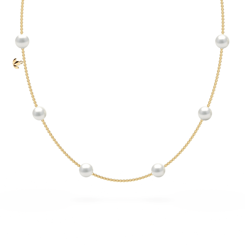 Floating Pearl Necklace