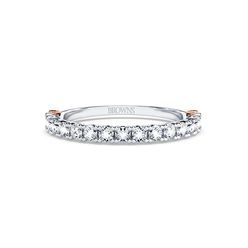 Protea Diamond Whispering Angel Eternity Ring