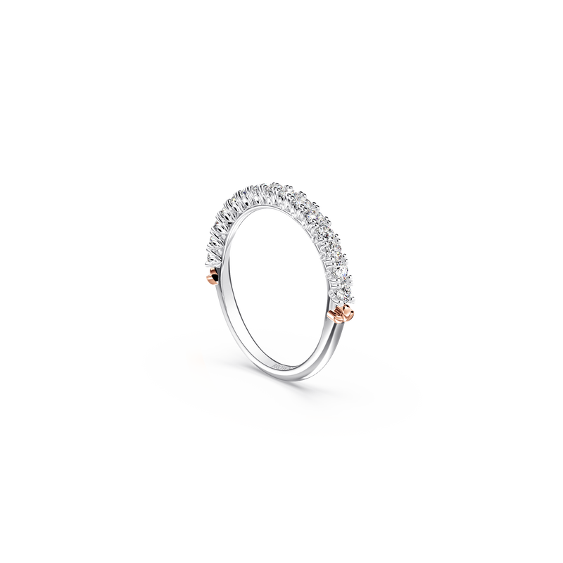 Protea Diamond Whispering Angel Eternity Ring