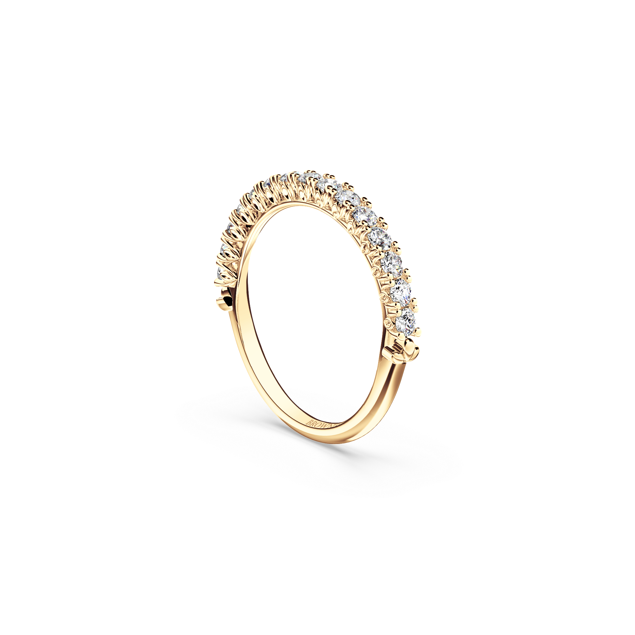 Protea Diamond Whispering Angel Eternity Ring