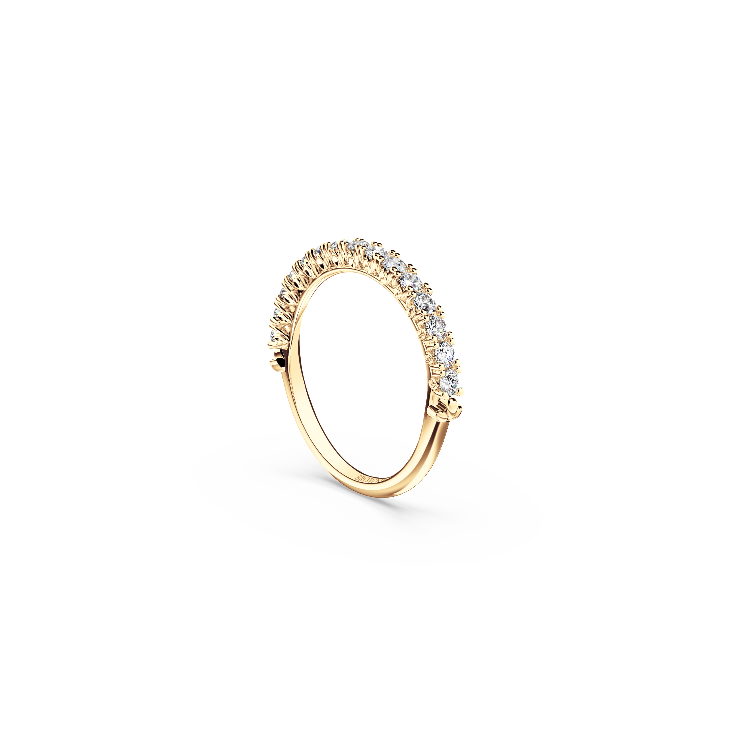 Protea Diamond Whispering Angel Eternity Ring