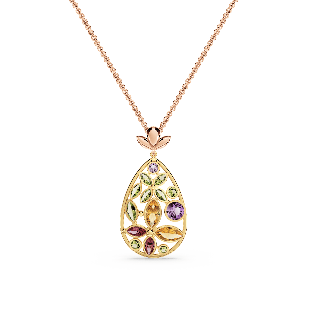 Butterfly Mosaic Pendant