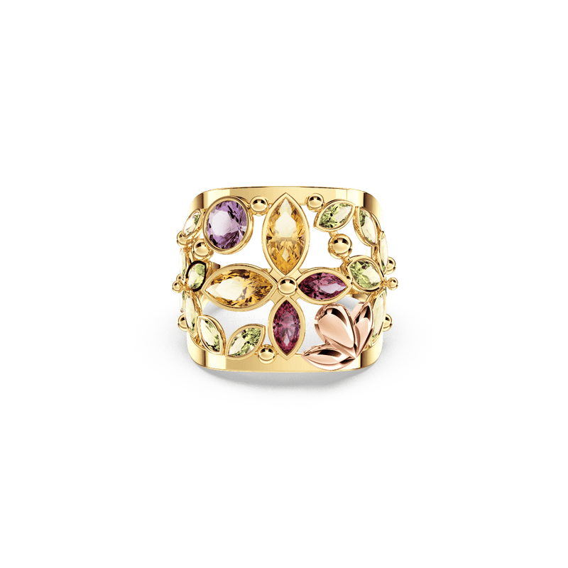 Butterfly Mosaic Ring