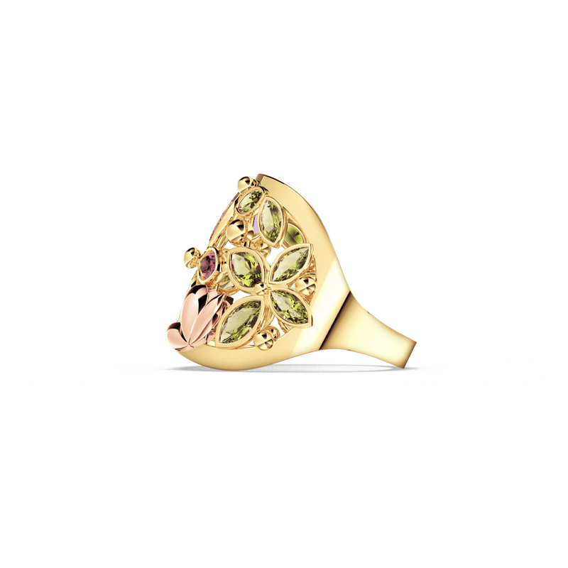 Butterfly Mosaic Ring
