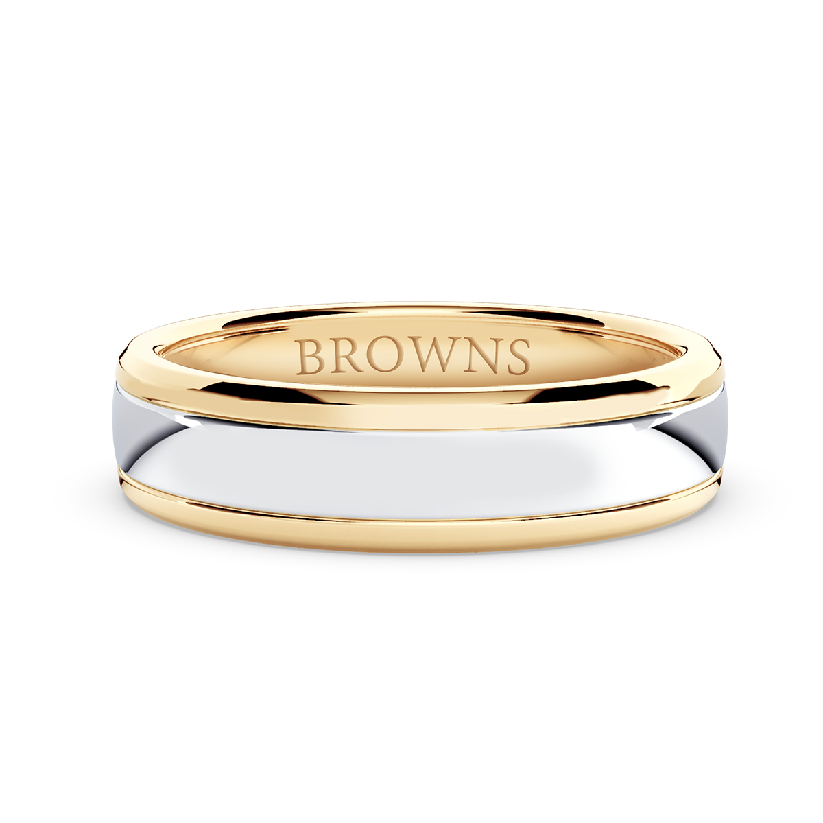 Invictus Wedding Band Ring