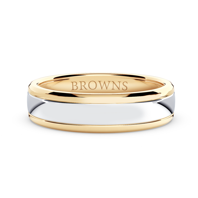 Invictus Wedding Band Ring