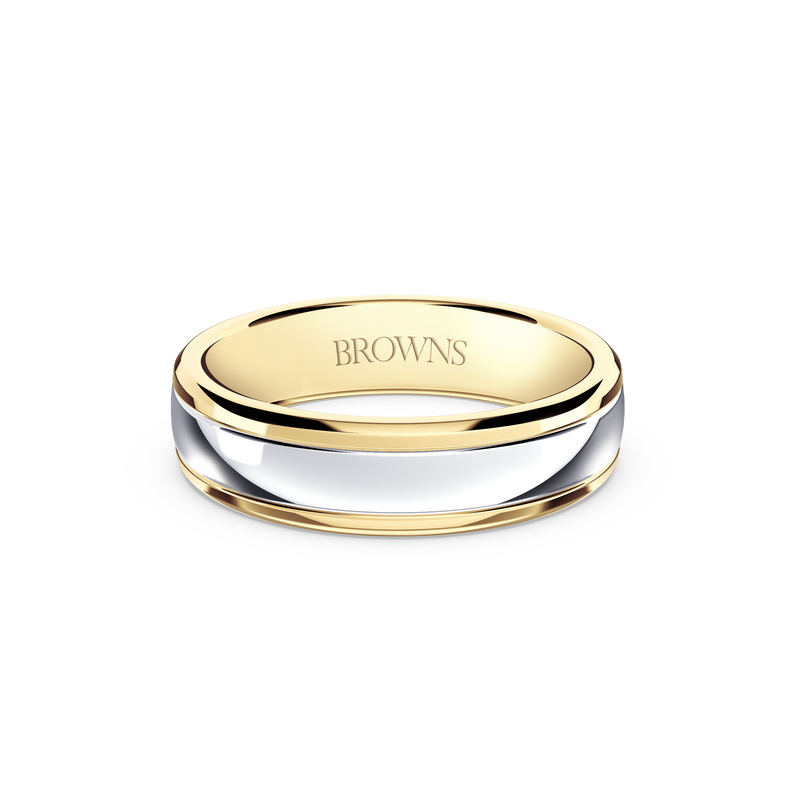 Invictus Wedding Band Ring