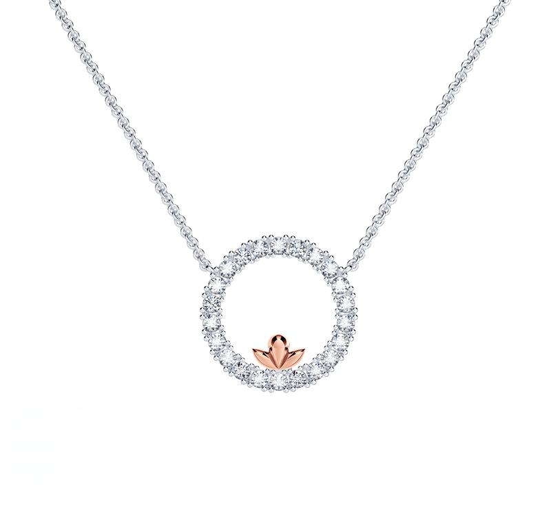 Circle Of Life Diamond Necklace - Medium