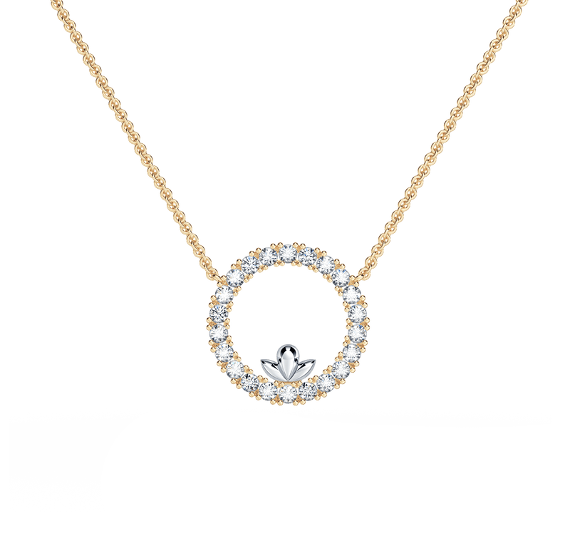 Circle Of Life Diamond Necklace - Medium