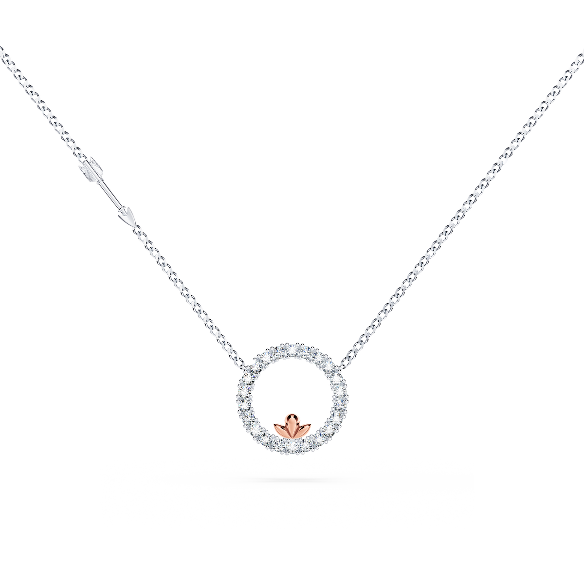 Circle of Life Diamond Necklace - Large