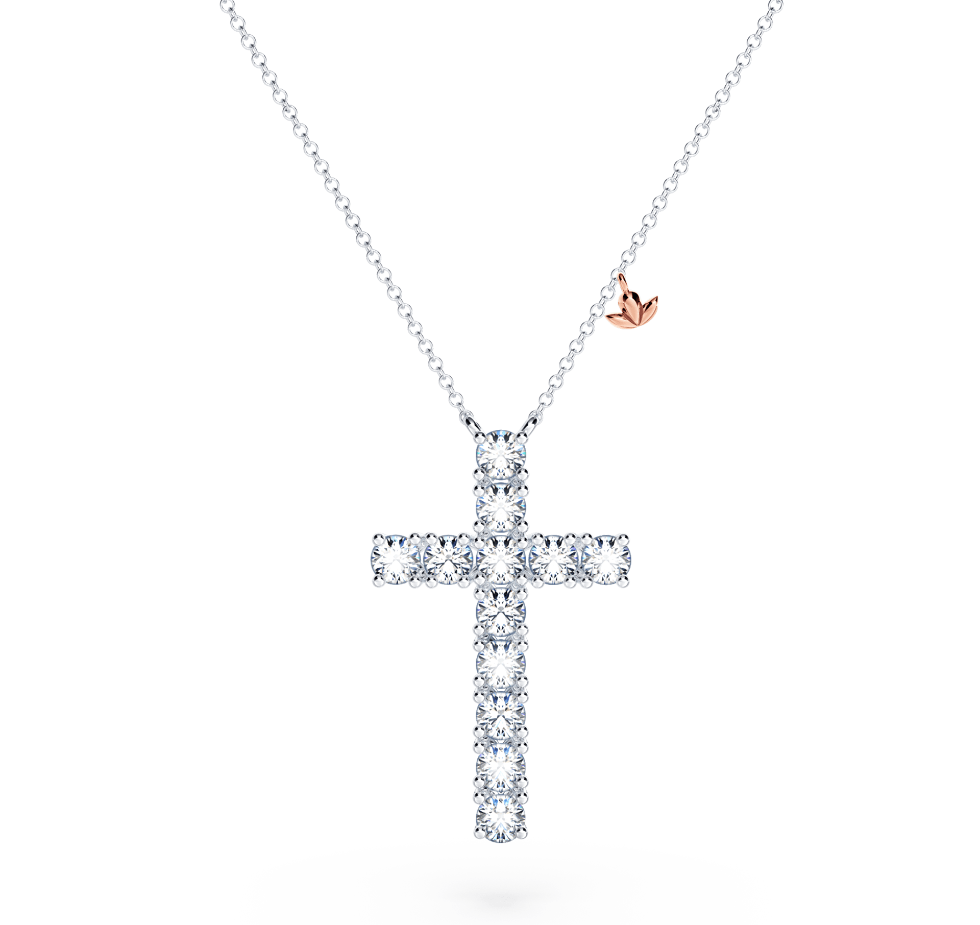 Cross Diamond Necklace - Grand