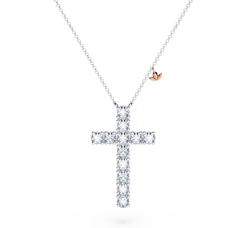 Cross Diamond Necklace - Grand