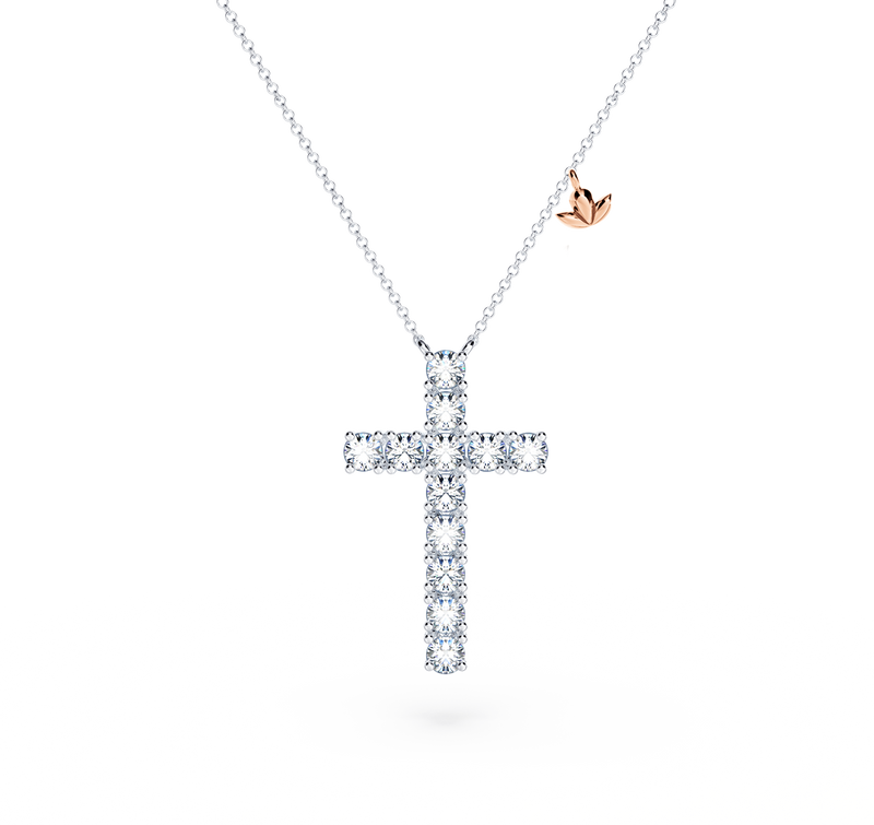Cross Diamond Necklace - Grand